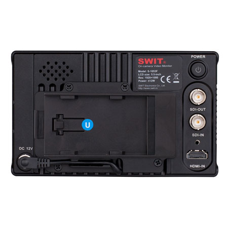 SONY BP-U60 battery mount plate