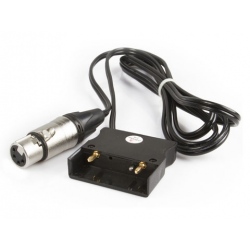 Swit S-7100A Gold Mount to 4-pin XLR DC Cable
