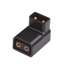 Swit S-7105 90° D-tap Male to Female Connector